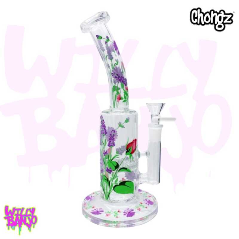 Chongz Glass “Petit Madame” 25cm Lavender Glass Bong