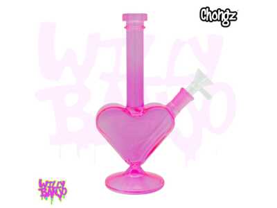 Chongz “Heart of Glass” 20.5cm Glass Bong