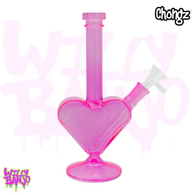 Chongz “Heart of Glass” 20.5cm Glass Bong