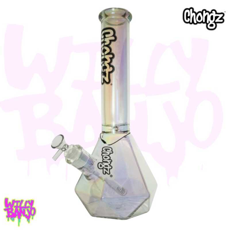 Chongz “Johnny Gemstone” 35cm Glass Ice Bong