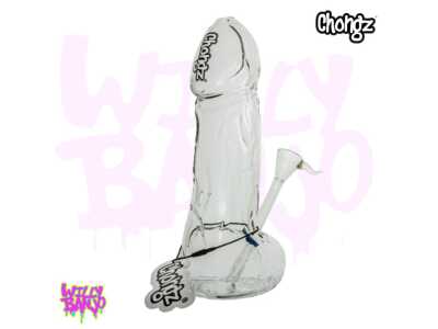 Chongz “Dirk Rambone” 20cm Penis Glass Bong