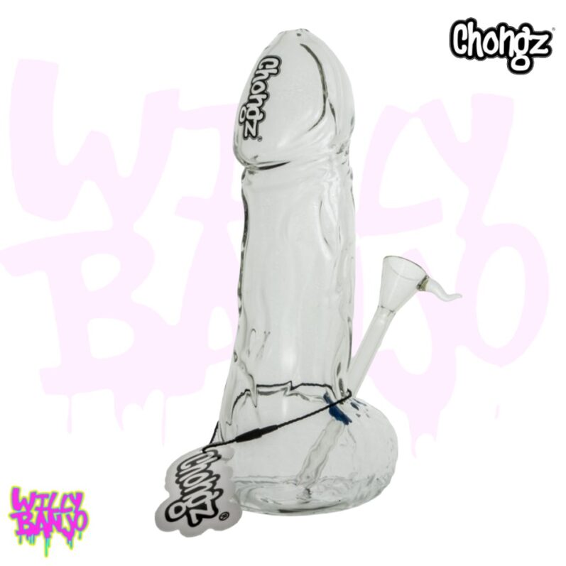 Chongz “Dirk Rambone” 20cm Penis Glass Bong