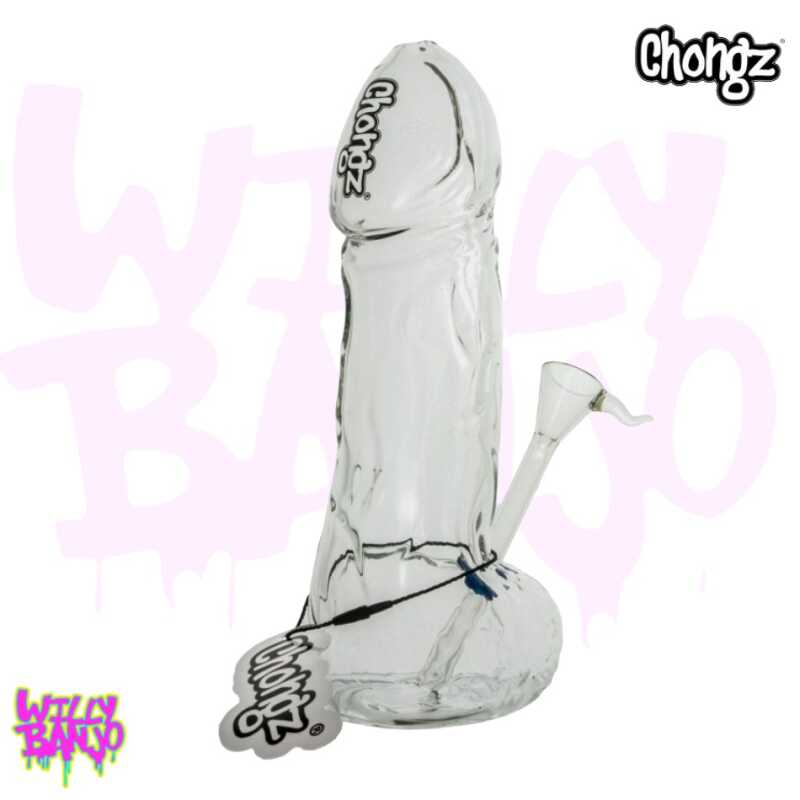 Chongz “Dirk Rambone” 20cm Penis Glass Bong