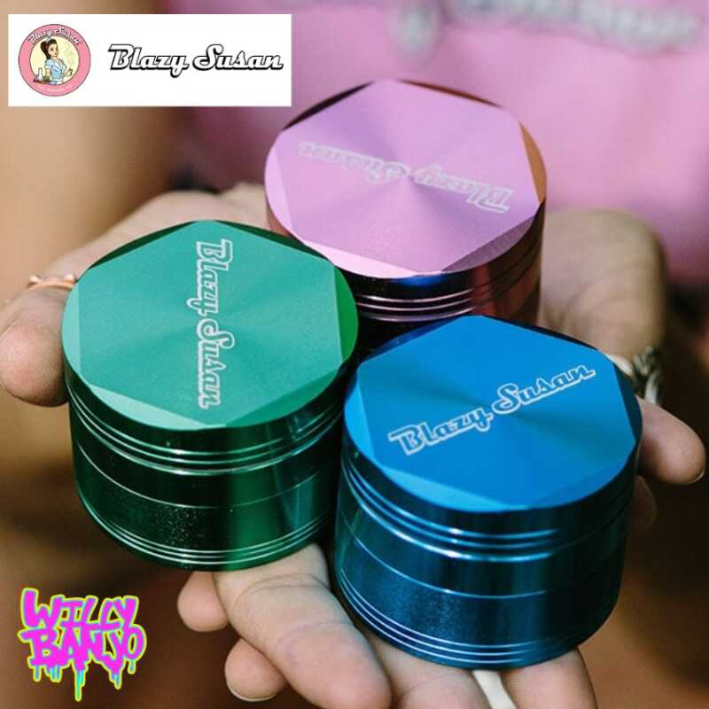 Blazy Susan 63mm 4 Part Aluminium Grinder