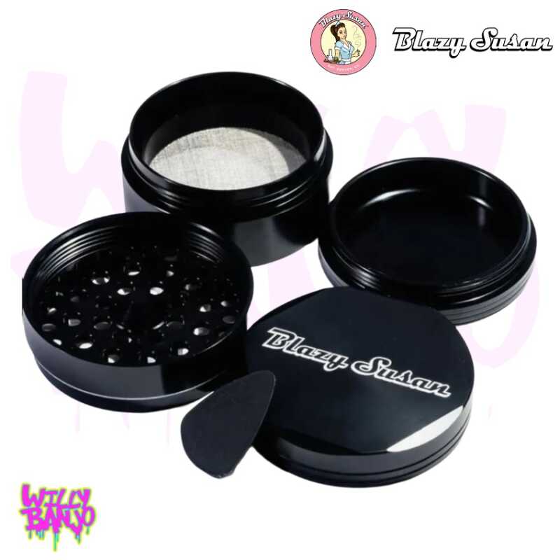 Blazy Susan 63mm 4 Part Aluminium Grinder