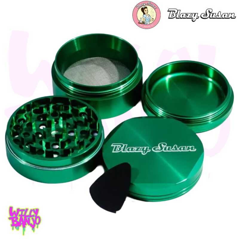 Blazy Susan 63mm 4 Part Aluminium Grinder
