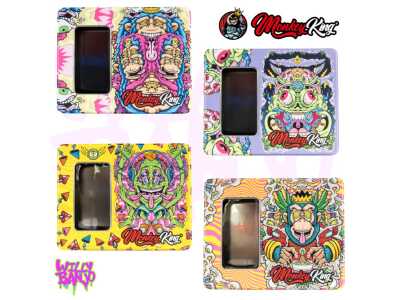 Monkey King Metal Storage Box with Window