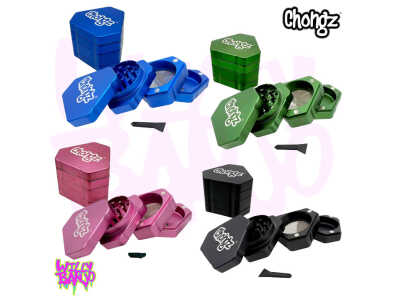 Chongz “Trifecta” 44mm 4 Part Aluminium Grinder