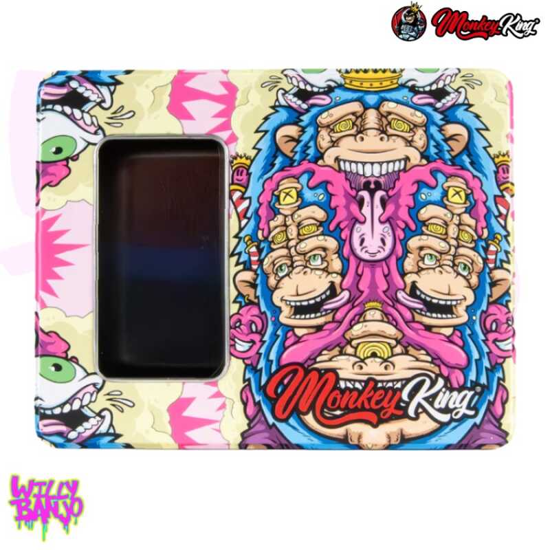 Monkey King Metal Storage Box with Window