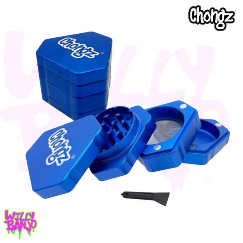 Chongz “Trifecta” 44mm 4 Part Aluminium Grinder