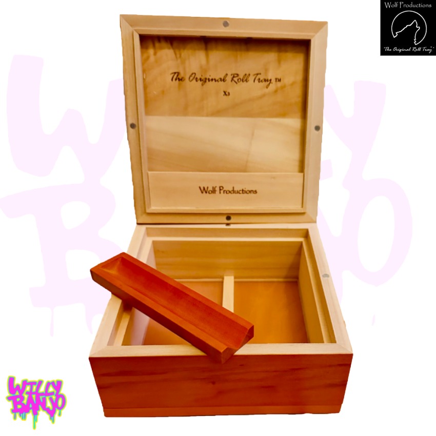 Wolf Productions Deluxe Rolling Boxes x3