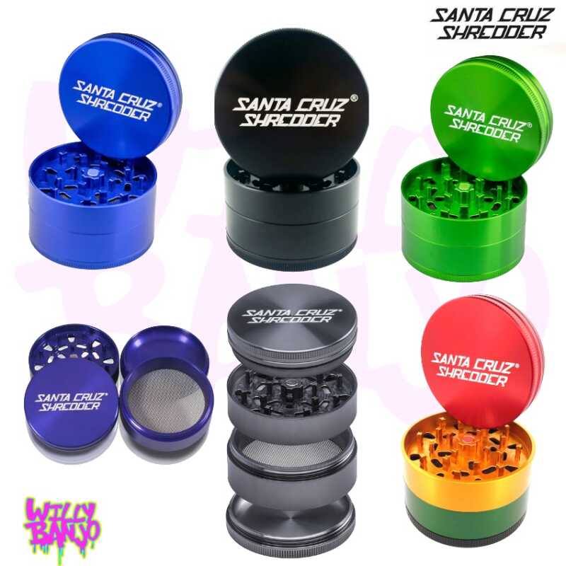 Santa Cruz Shredder Large 4 Part Herb Grinder