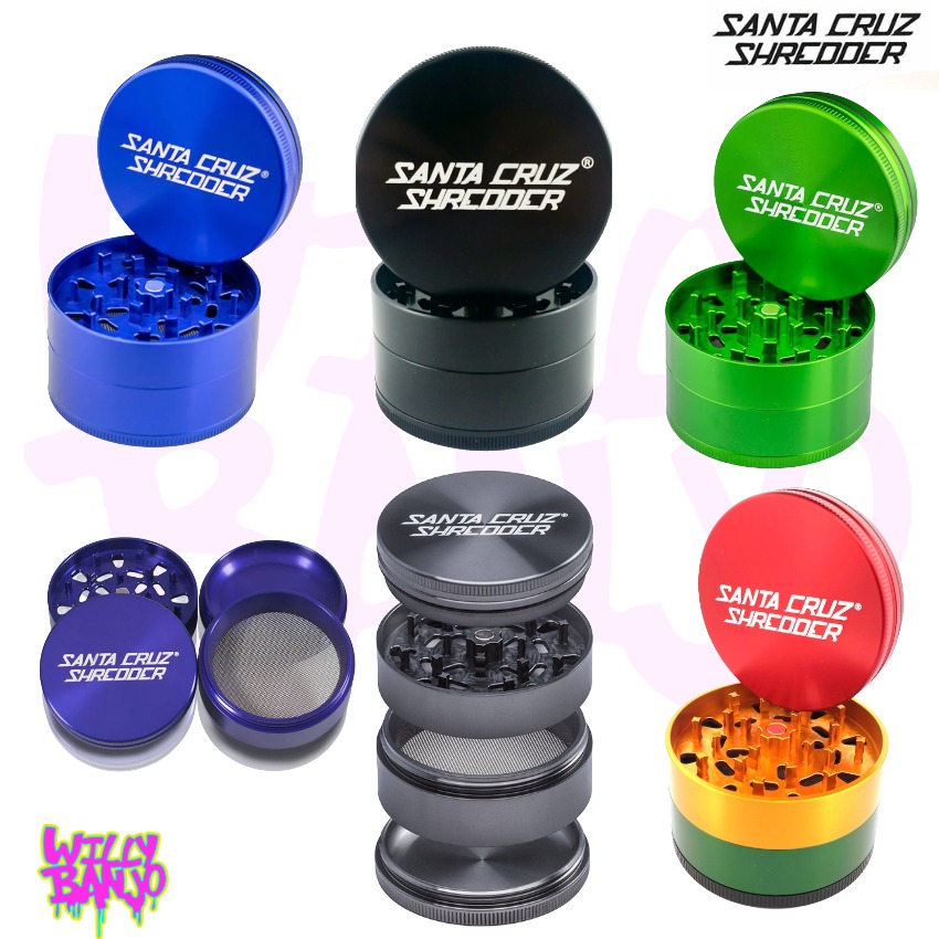 Santa Cruz Shredder Large 4 Part Herb Grinder