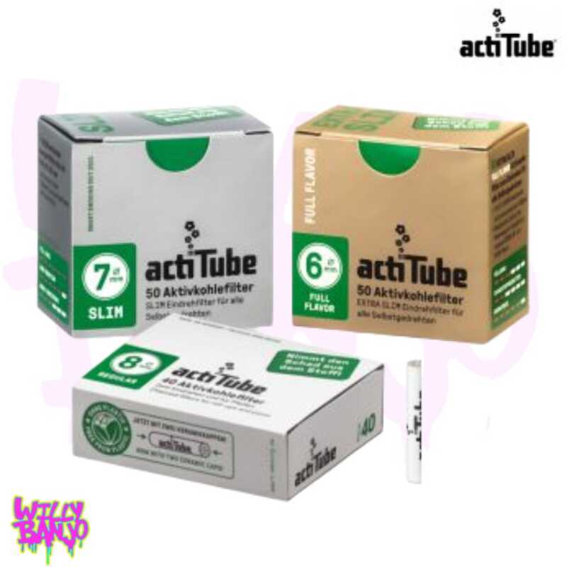 actiTube Activated Charcoal Filters