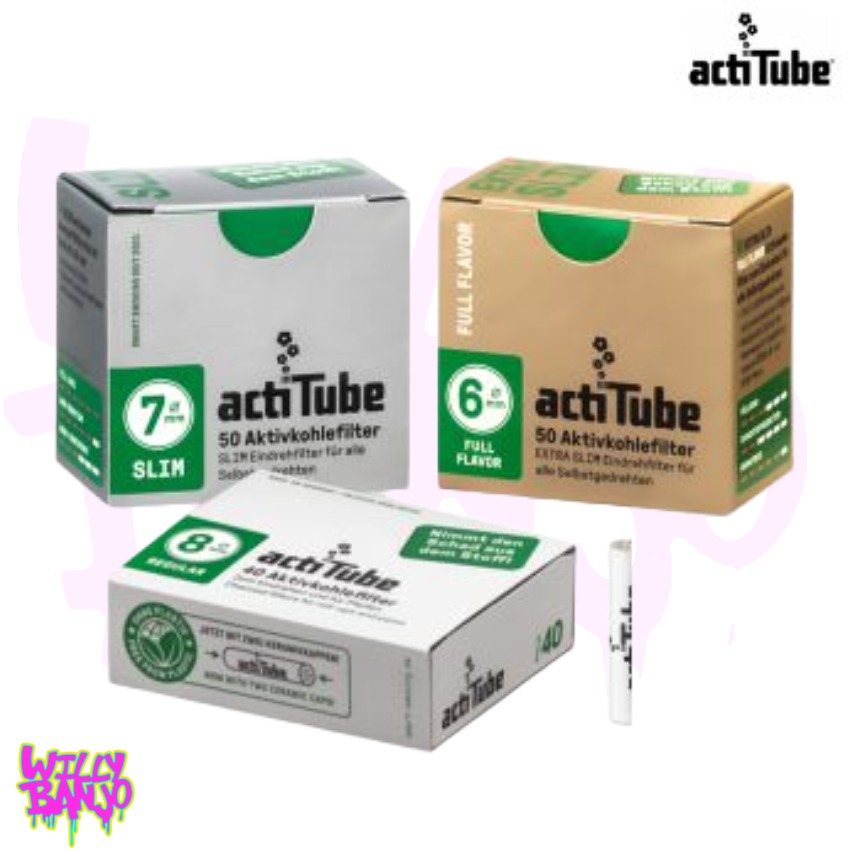 actiTube Activated Charcoal Filters