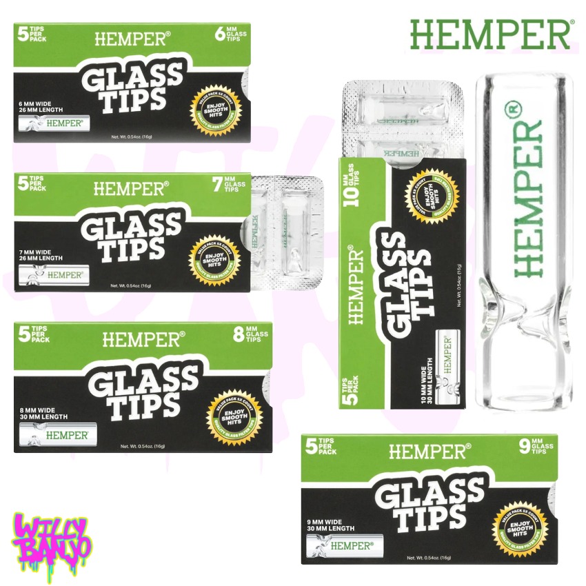 Hemper Glass Filter Tips