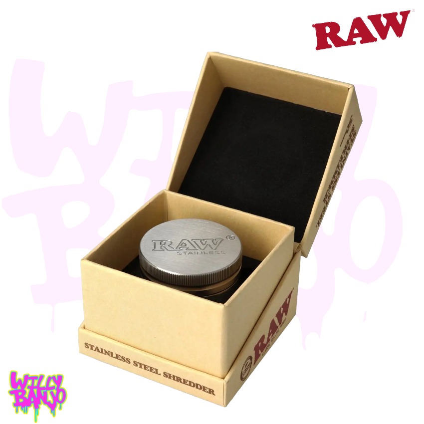 RAW Stainless Steel 4 Part 50mm - Premium Grinder