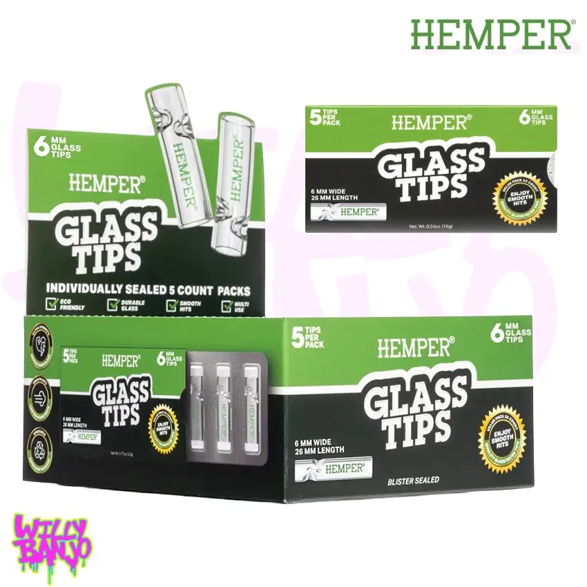 Hemper Glass Filter Tips