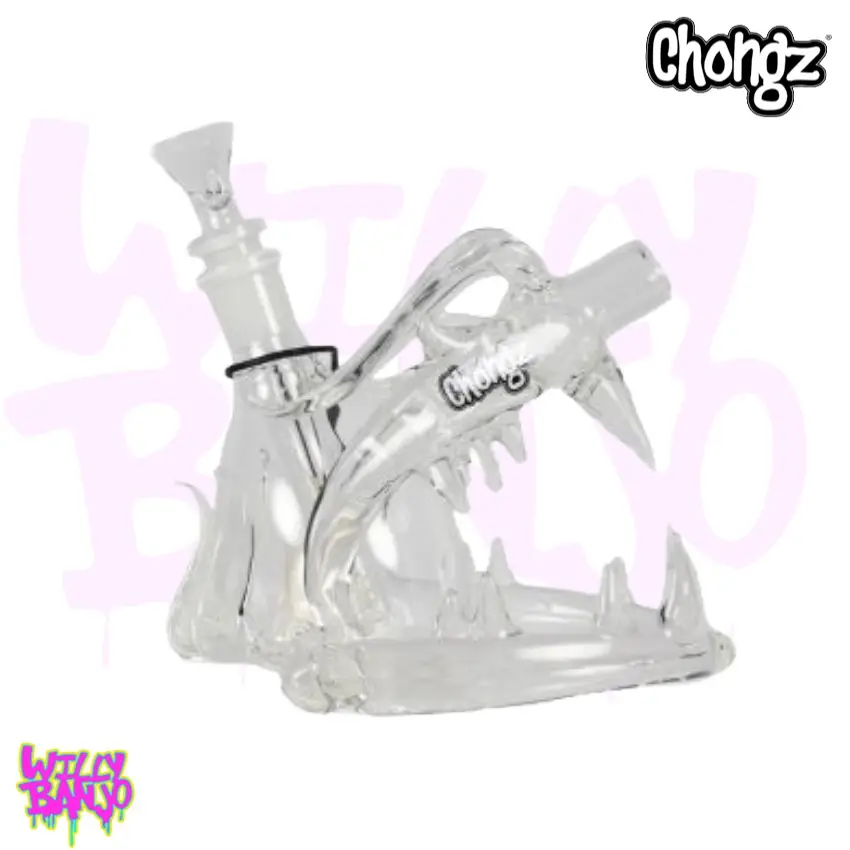 Chongz 13cm 'Head Dragon' Glass Bong