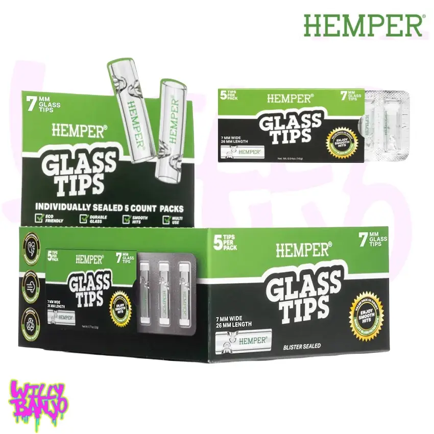 Hemper Glass Filter Tips