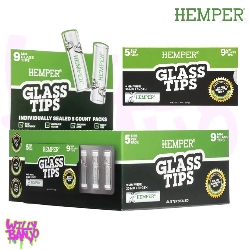 Hemper Glass Filter Tips