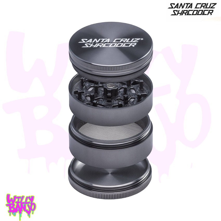 Santa Cruz Shredder Large 4 Part Herb Grinder