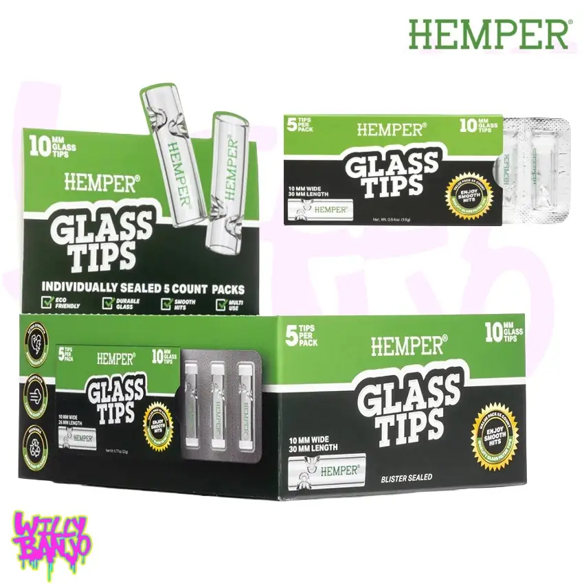 Hemper Glass Filter Tips