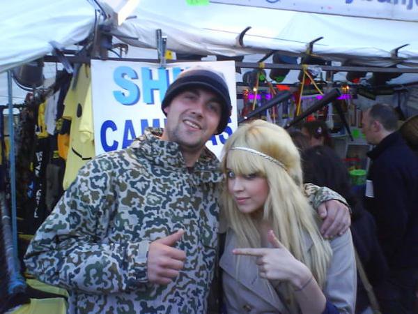 Eggy Briggs and Peaches Geldof