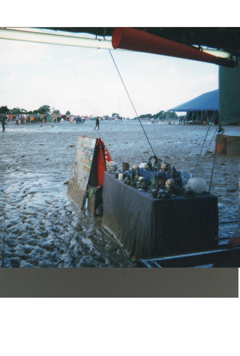 The Willy Banjo stall, 1997 — first year in the Dance Field