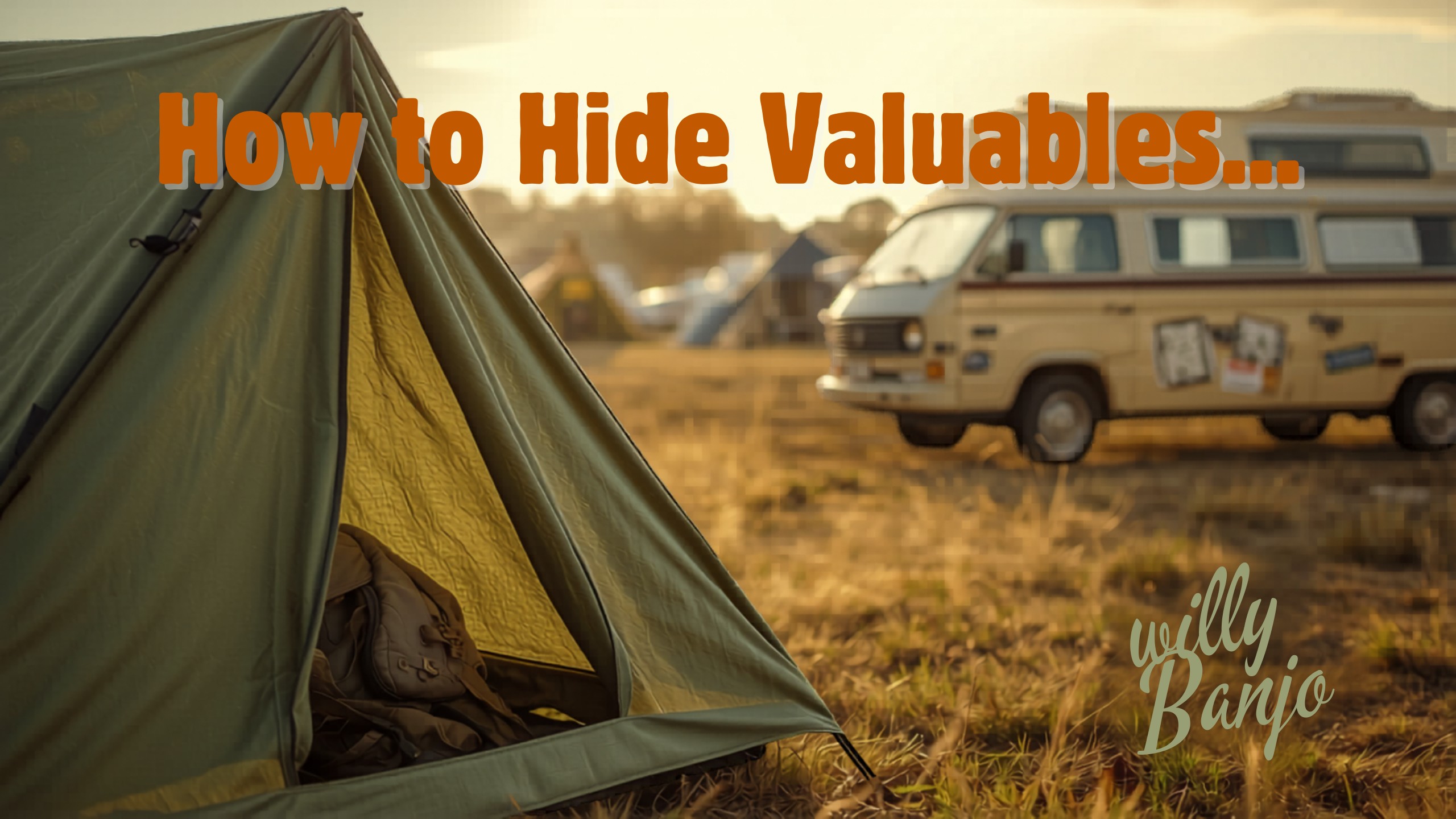 Hide valuables at festivals