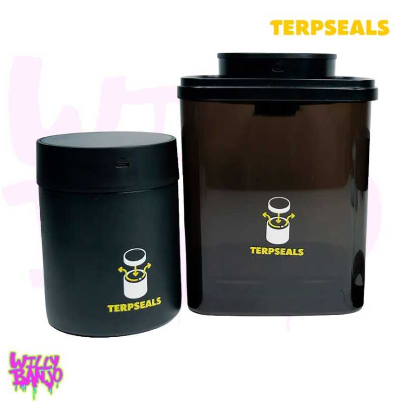 Terpseals Premium Curing Jars with Vacuum Seal