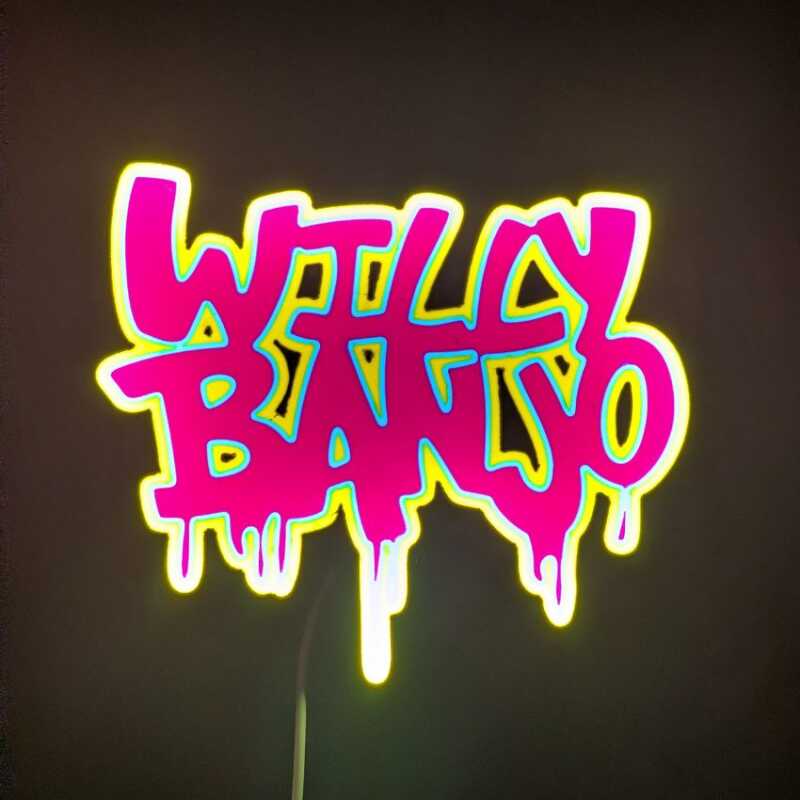 Willy Banjo USB LED Light Up Sign