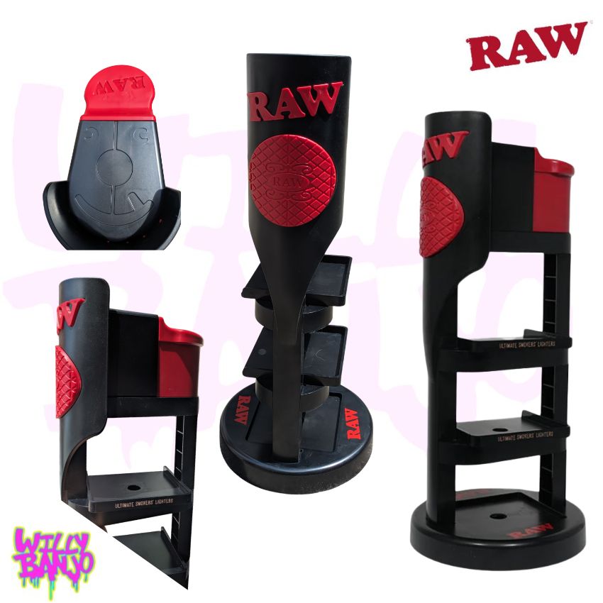 RAW Giant Lighter Counter Display Stand 60cm