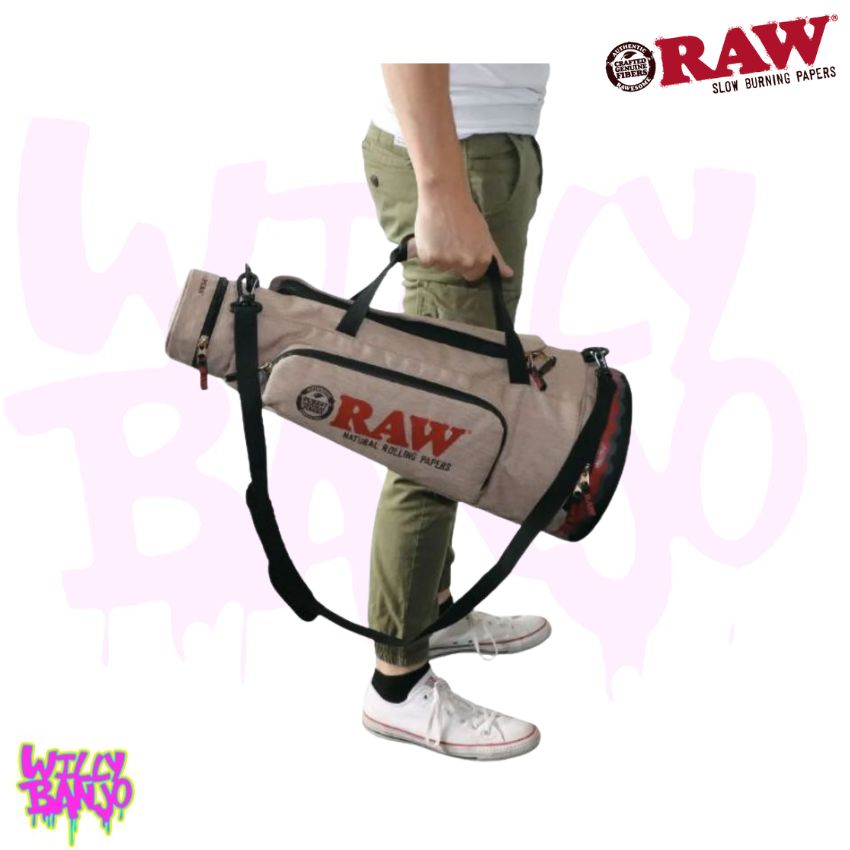 RAW Cone Duffel Smell Proof Storage Bag