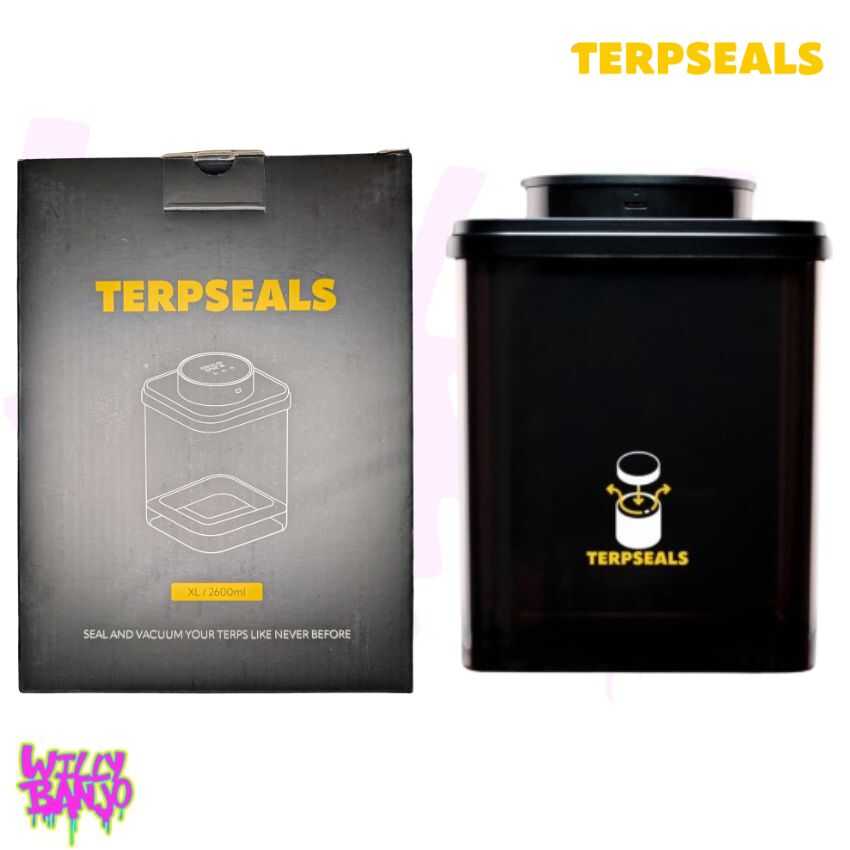 Terpseals Premium Curing Jars with Vacuum Seal