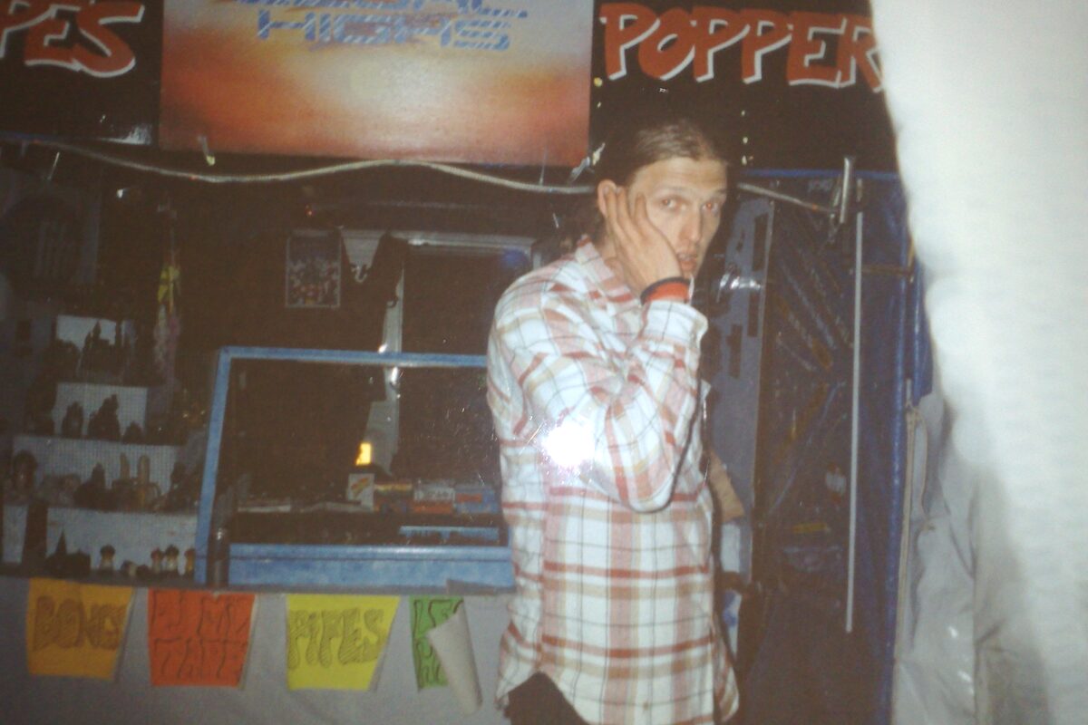 Willy Banjo at Phoenix Festival 1996, age 26