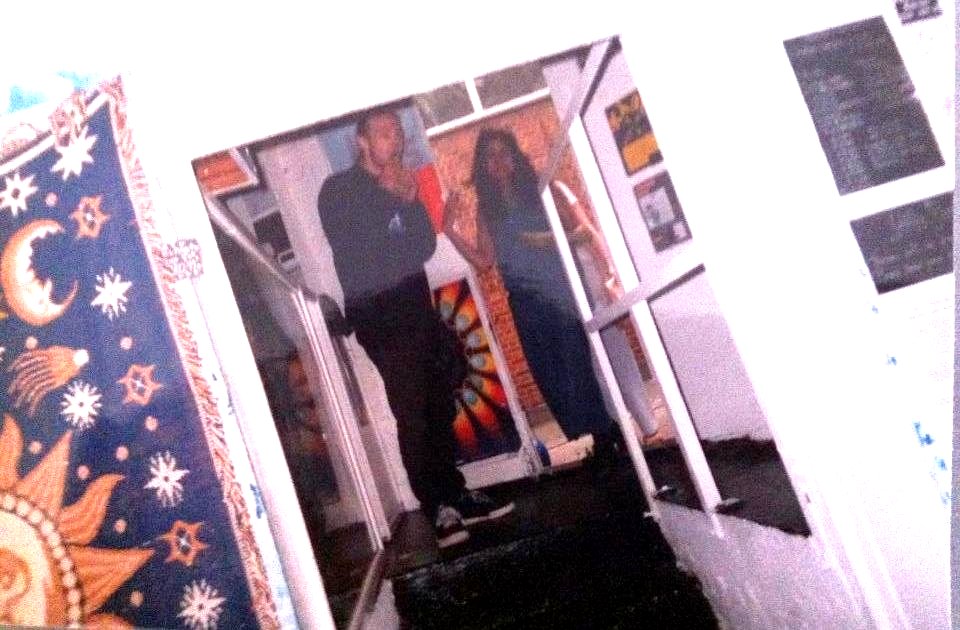 Looking up the stairs inside Willy Banjo during the Zerina era