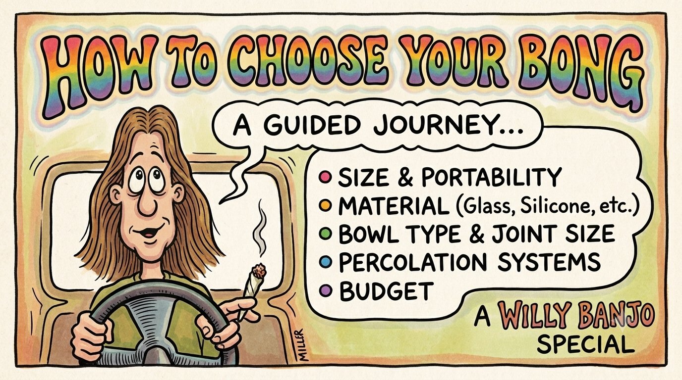how to choose a bong willy banjo guide
