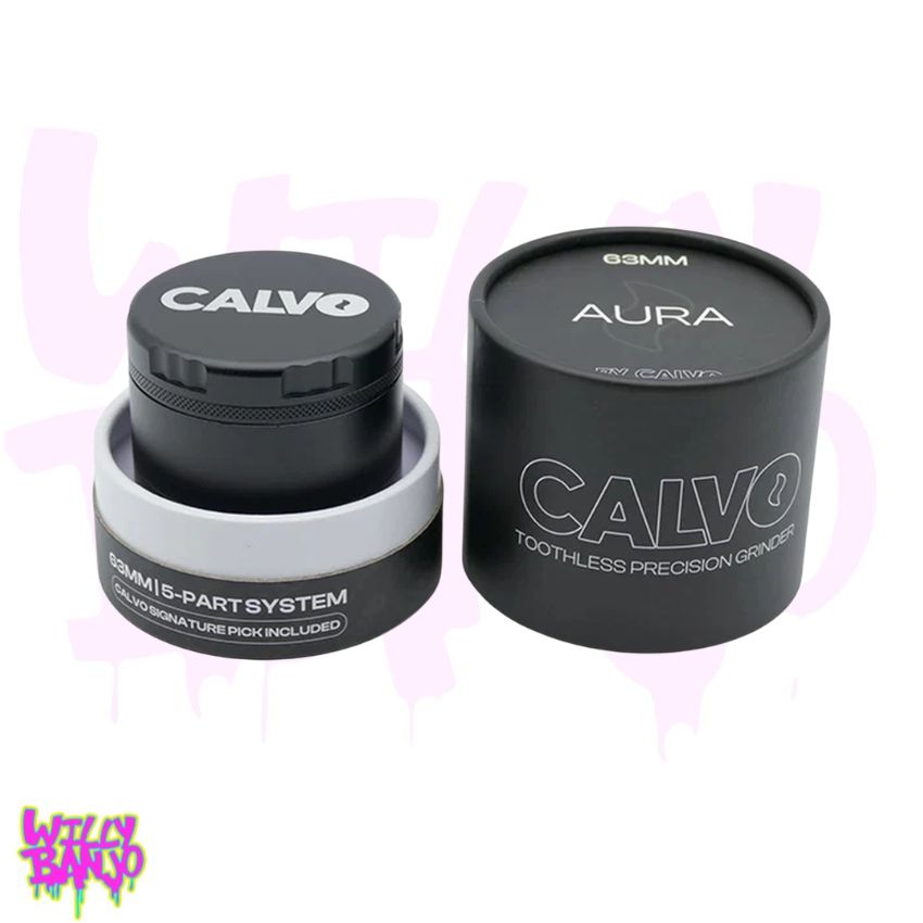 CALVO AURA PREMIUM NON TEETH HERB GRINDER 63 MM