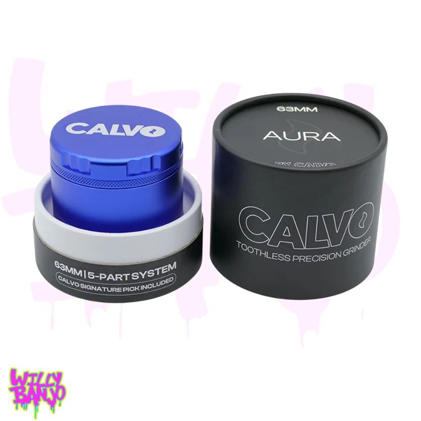 CALVO AURA PREMIUM NON TEETH HERB GRINDER 63 MM