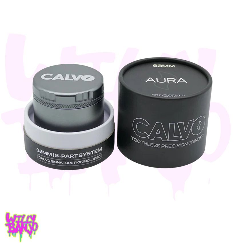 CALVO AURA PREMIUM NON TEETH HERB GRINDER 63 MM