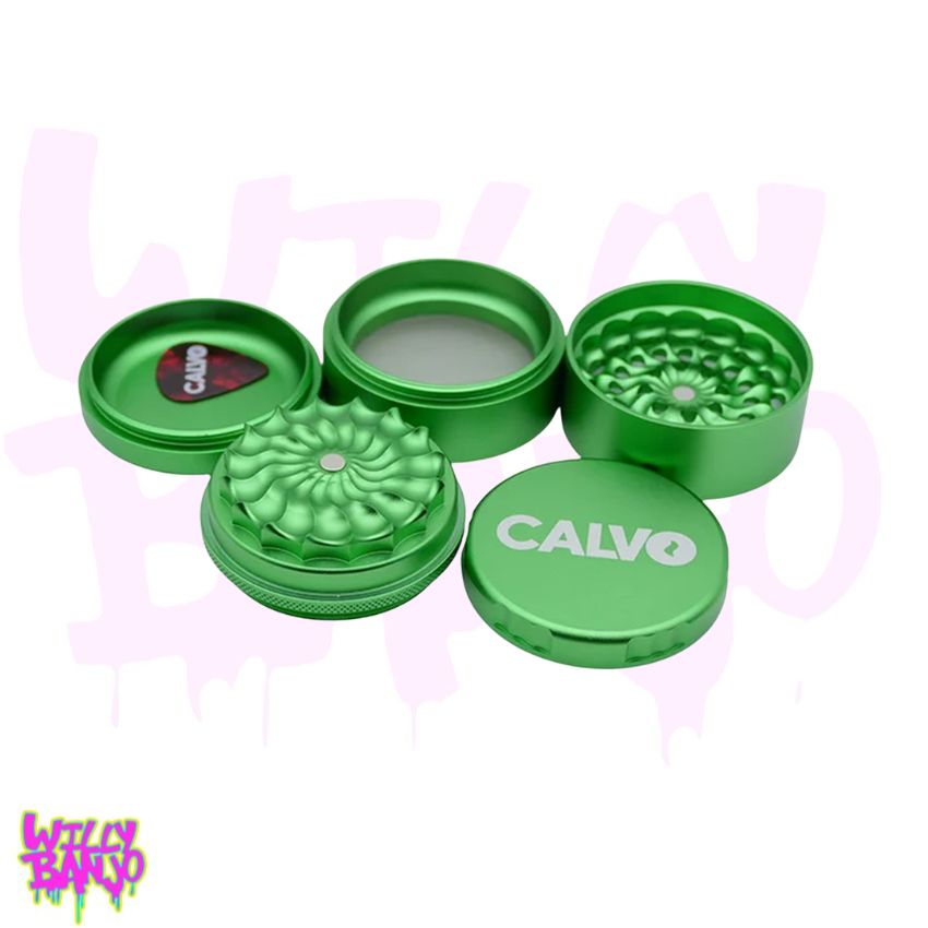 CALVO AURA PREMIUM NON TEETH HERB GRINDER 63 MM