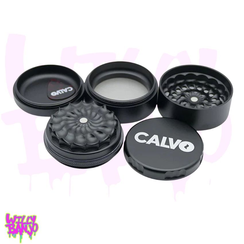 CALVO AURA PREMIUM NON TEETH HERB GRINDER 63 MM