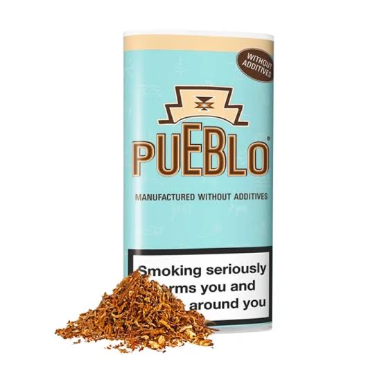 Pueblo blue additive free rolling tobacco 30g pouch
