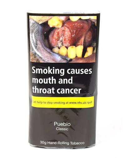 Pueblo Classic additive free rolling tobacco 30g pouch