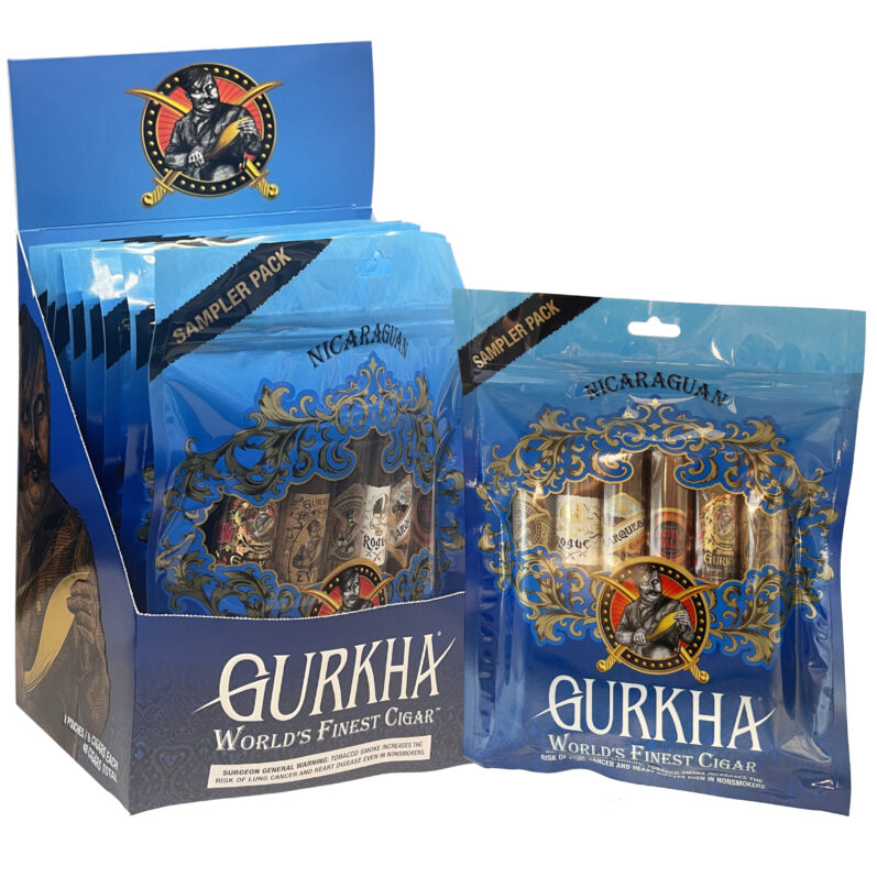 Gurkha nicaraguan blue toro sample pack