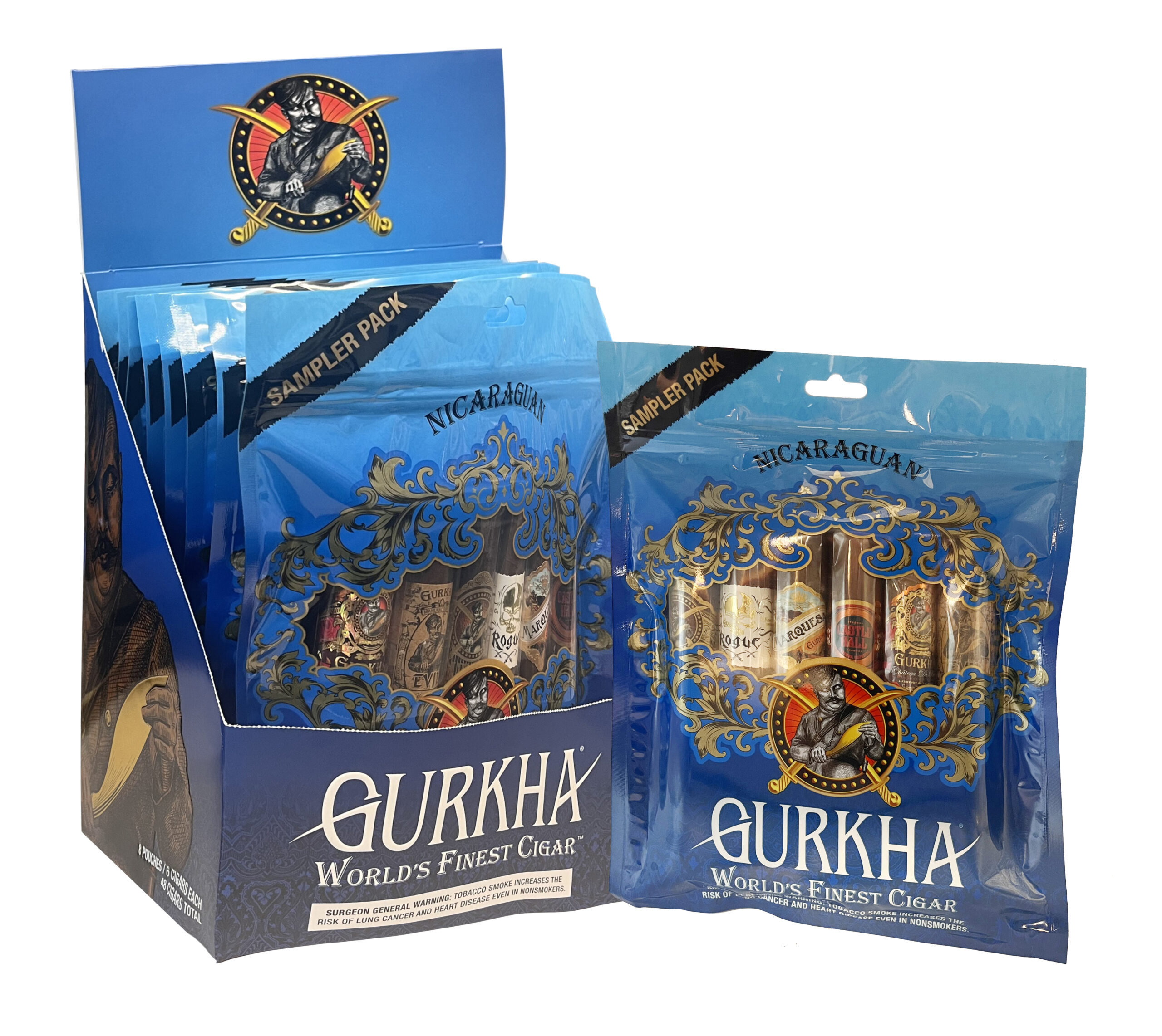 Gurkha nicaraguan blue toro sample pack