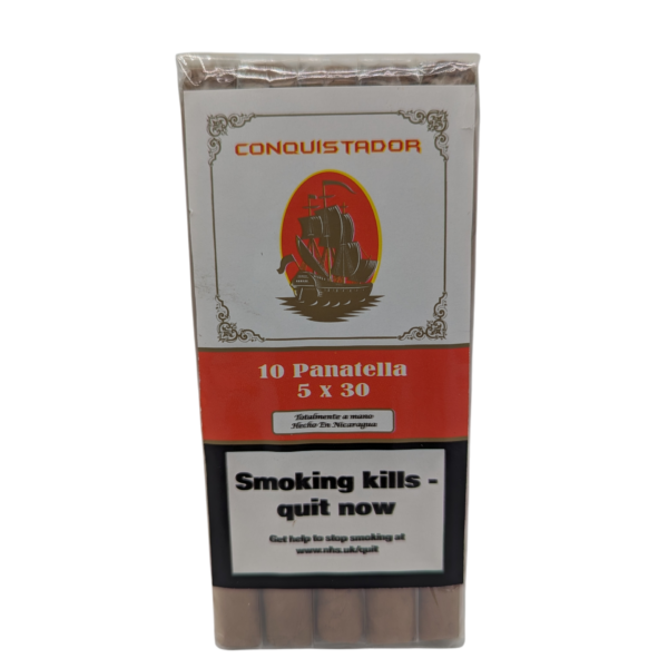 Conquistador hand rolled Panatella cigar