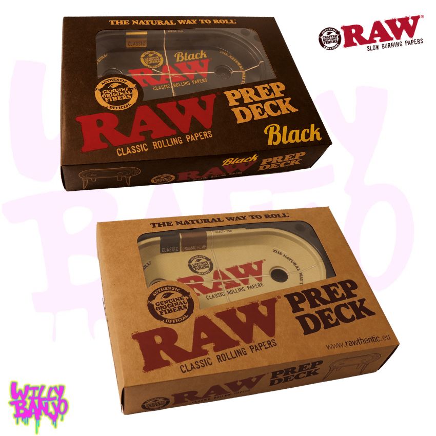 RAW Prep Deck Rolling Tray - Preparation Station