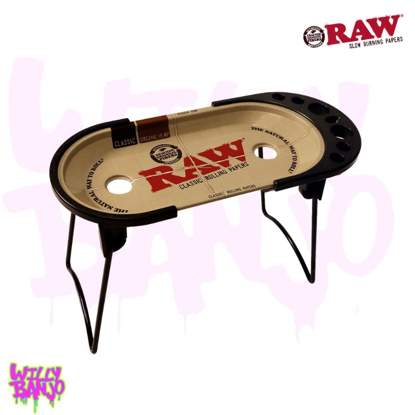 RAW Prep Deck Rolling Tray - Preparation Station